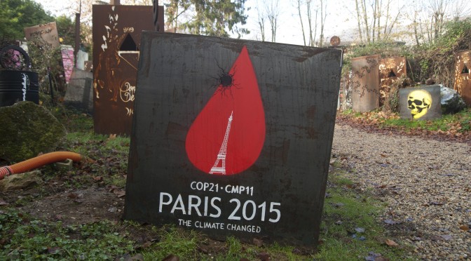 COP21: Dispatch #2 – Unions and Allies Stage Sit-In